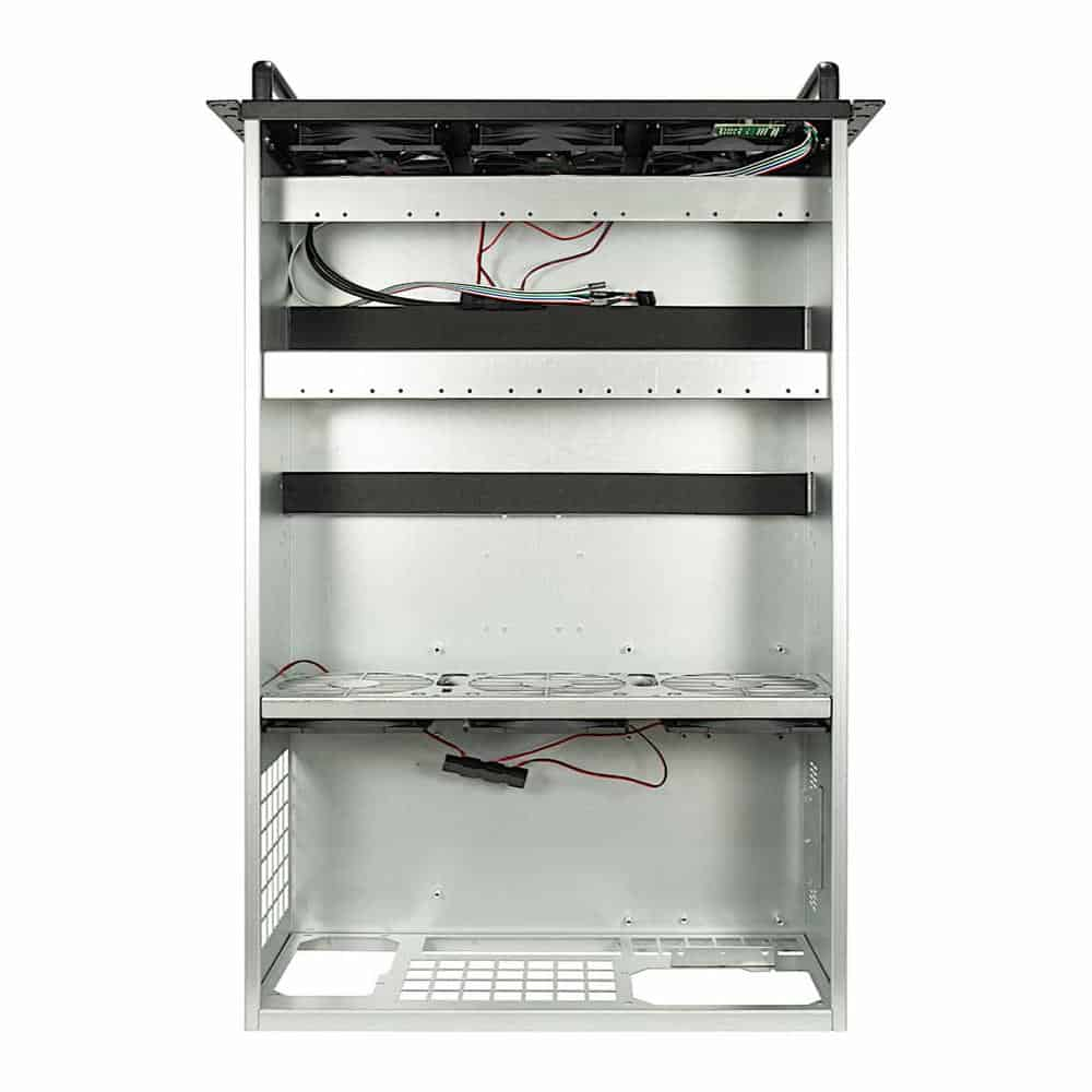 (image for) IPC Server 4W40 4U Mining Rack Case